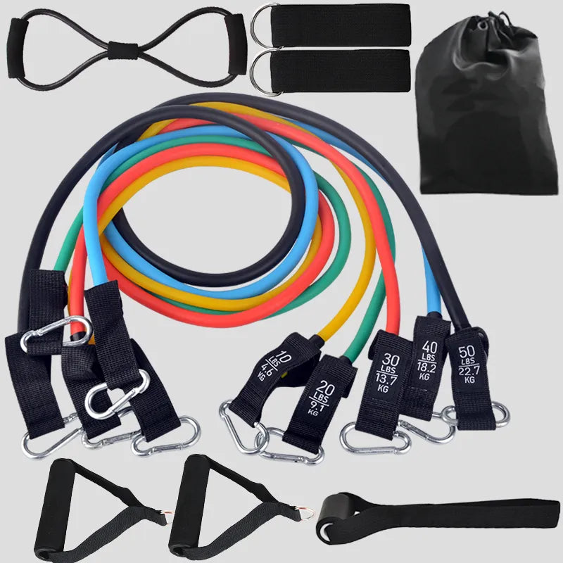 12PCS Resistance Bands