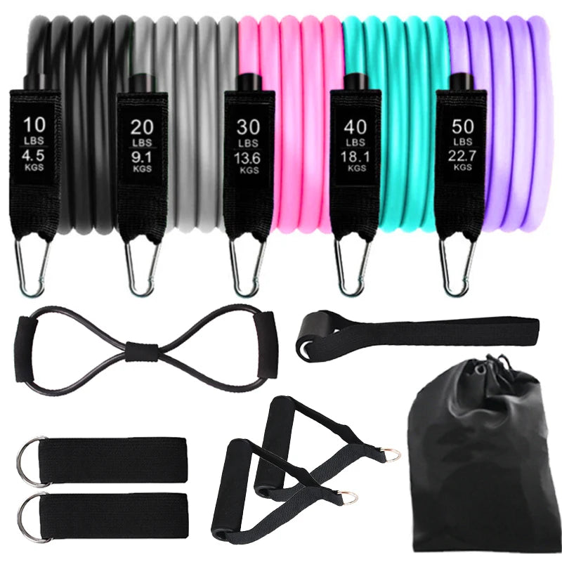 12PCS Resistance Bands