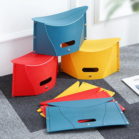 Plastic Portable Folding Stool Chairs