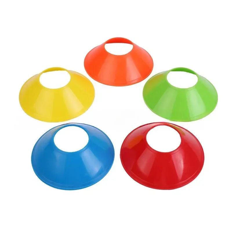 10Pcs Soccer Cones Disc Football Training