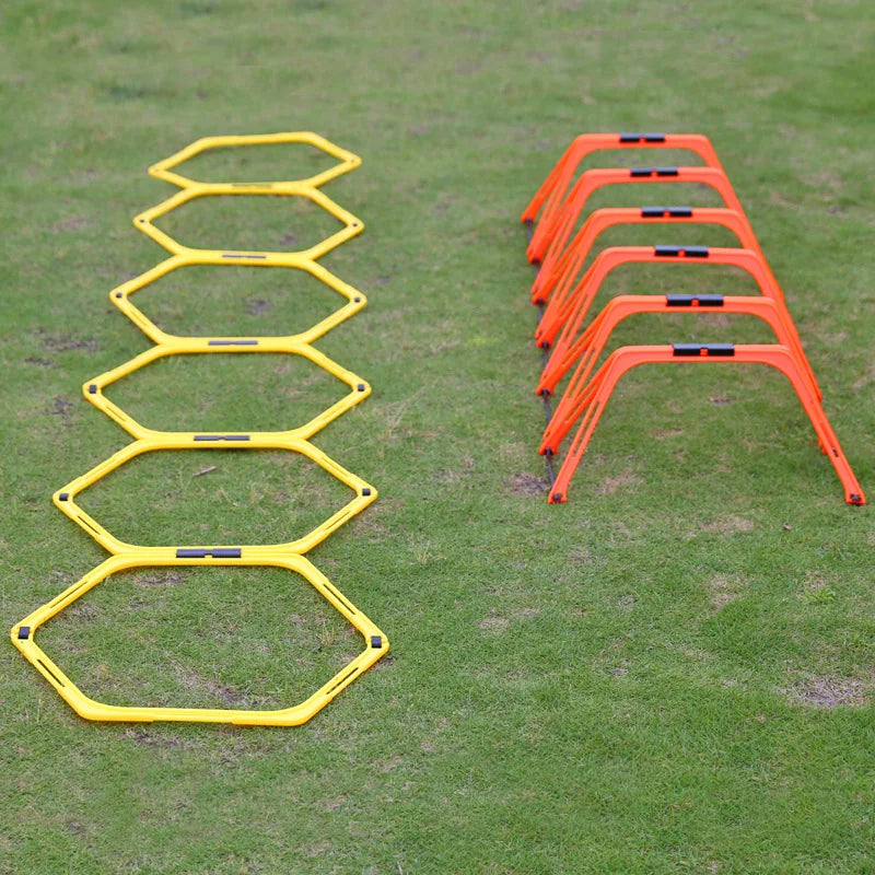 6Pcs Training Rings Agility Football